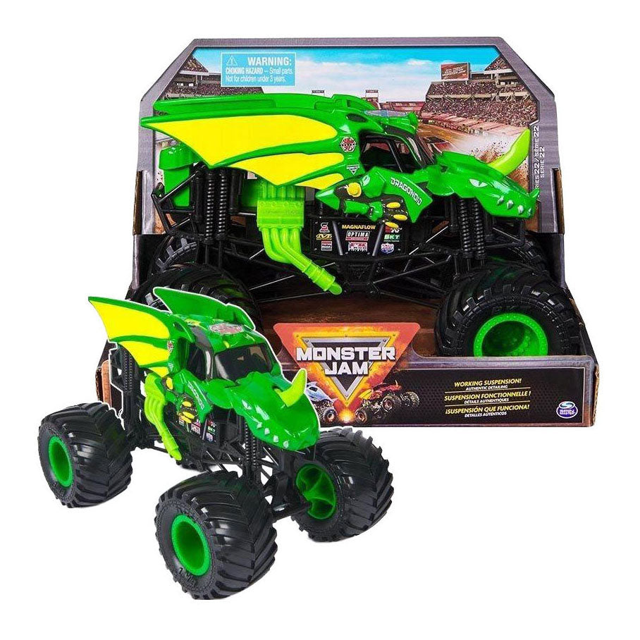 Spin Master - Spin Master Monster jam speelgoedauto dragonoid - 1:24