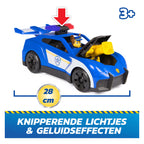 Paw patrol - search rescue - chase politieauto - met figuur, licht, geluid 2 projectielen - speelgoedvoertuigen