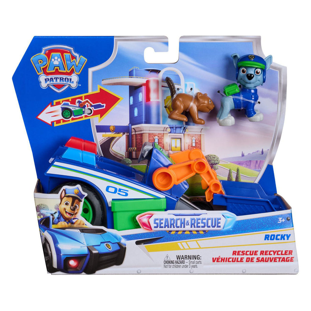 Paw patrol search rescue voertuig - rocky