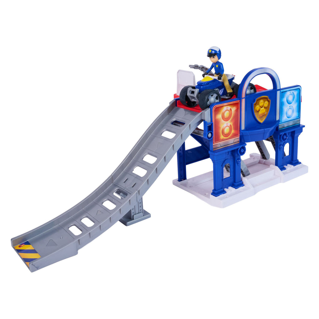 Paw patrol - search rescue - lift 'n' repair speelset van 76 cm met ryder-figuur en voertuig - speelsets