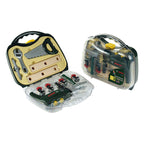 Klein Toys - Klein Toys bosch mini 16-delige speelgoed gereedschapskoffer - boormachine hamer zaag steeksleutel en gereedschap accessoires - incl. licht- en geluidseffecten - groen