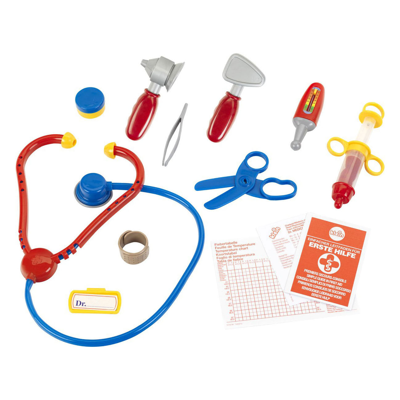 Klein Toys - Klein Toys - dokterkoffer - met accessoires - rood