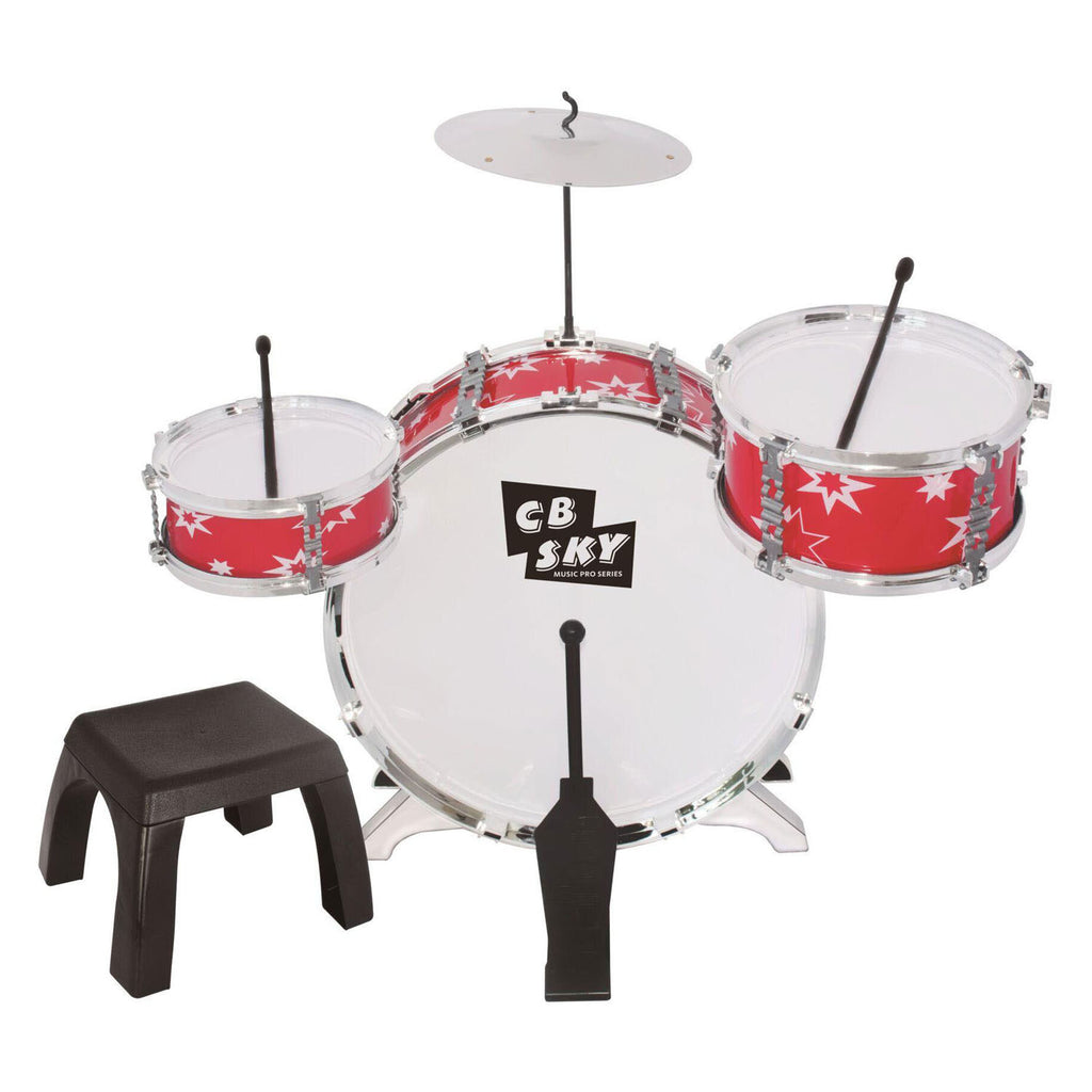 - Kinderdrumstel met Kruk - 5dlg.
