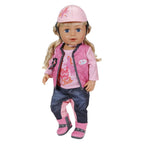 Baby born paardrijkleding - 43cm