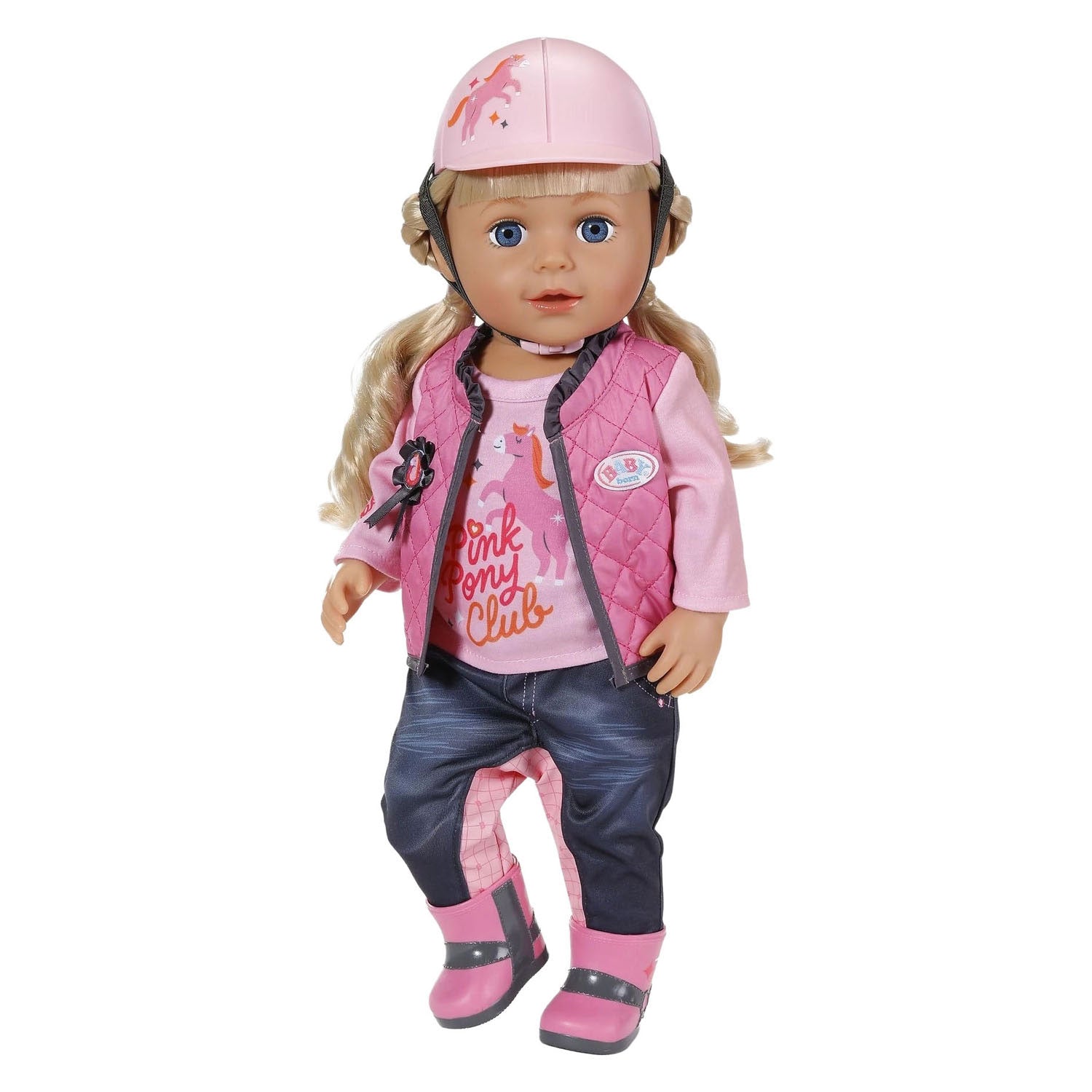 Baby born paardrijkleding - 43cm