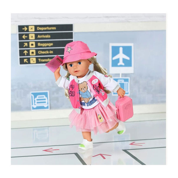 Baby born reisoutfit 43 cm