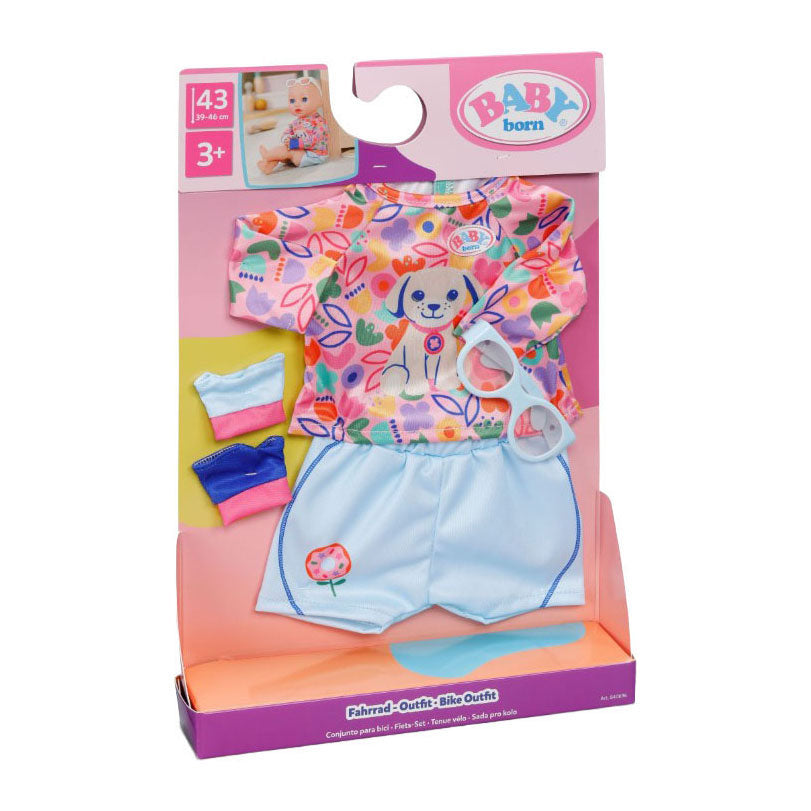 BABY Born - BABY Born fietsoutfit - 43cm