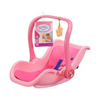 Baby born comfortabele draagstoel roze