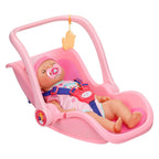 Baby born comfortabele draagstoel roze