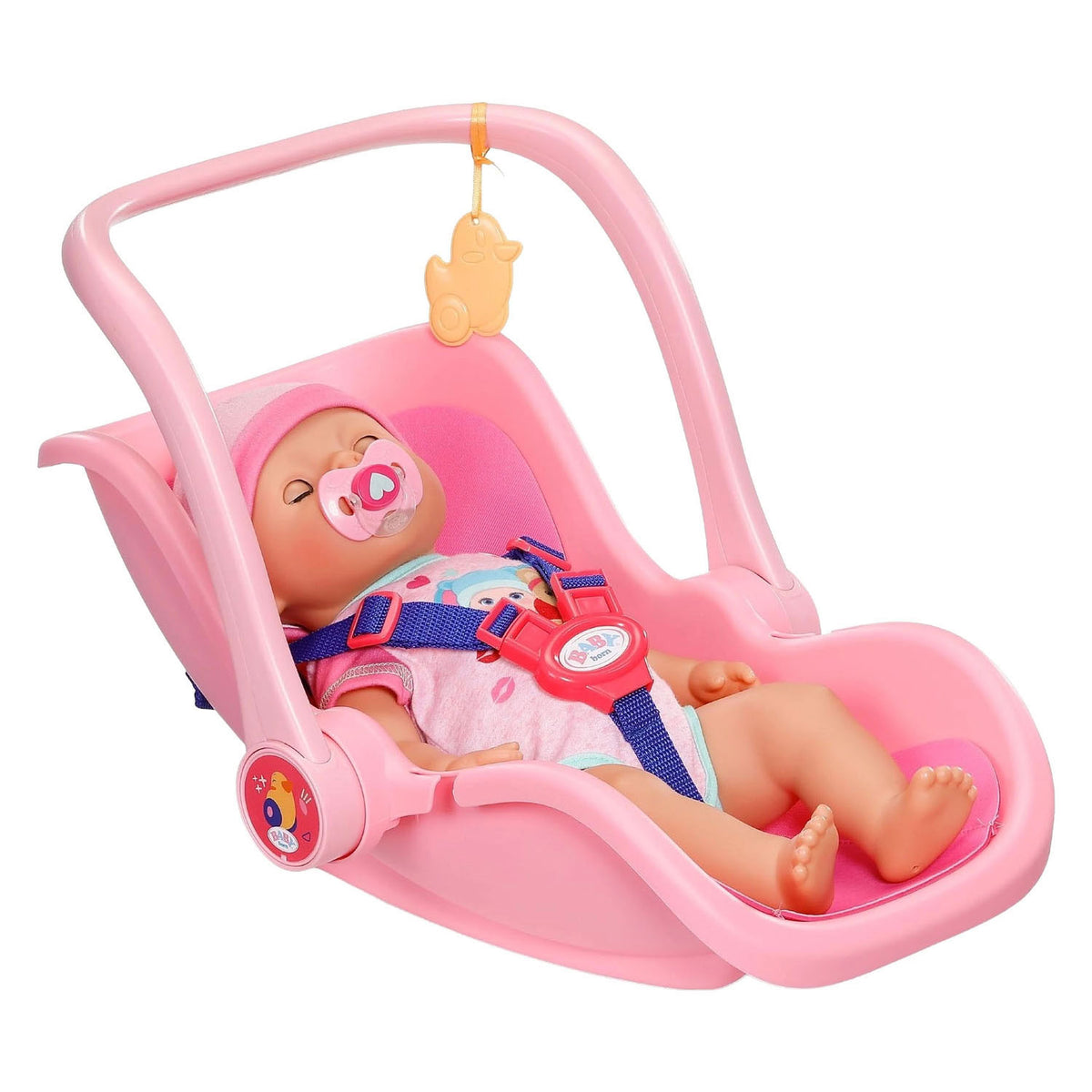 Baby born comfortabele draagstoel roze