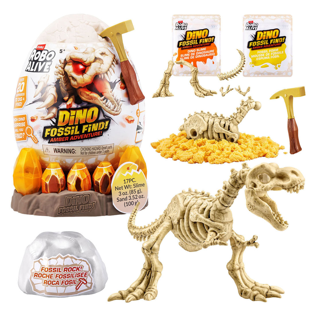ZURU - ZURU alive dino fossil find s2