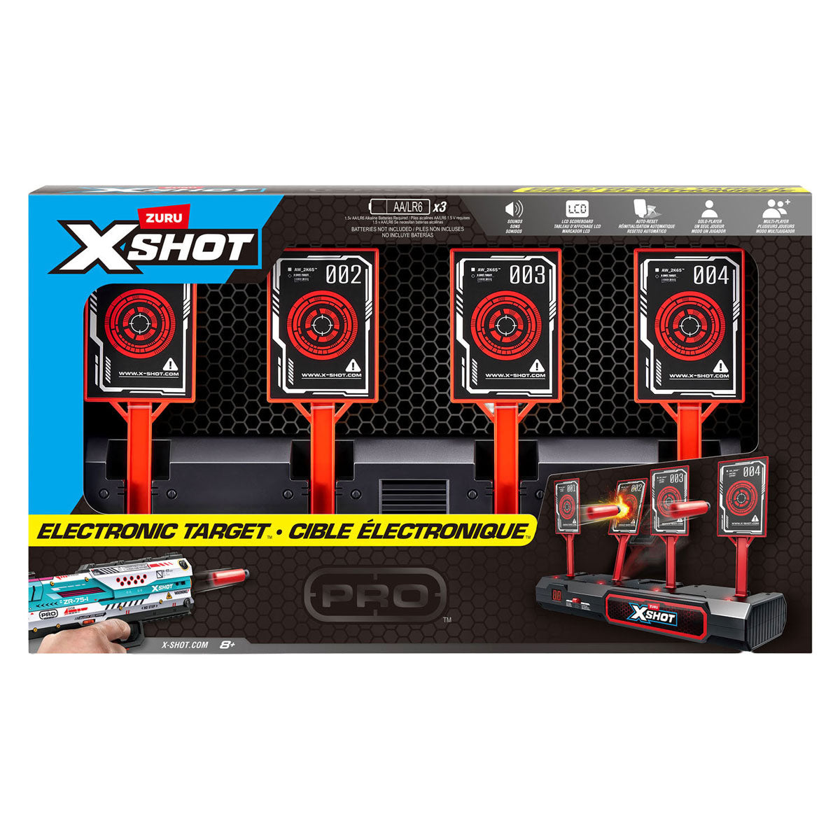 XSHOT - XSHOT Zuru x-shot pro series interactief doel
