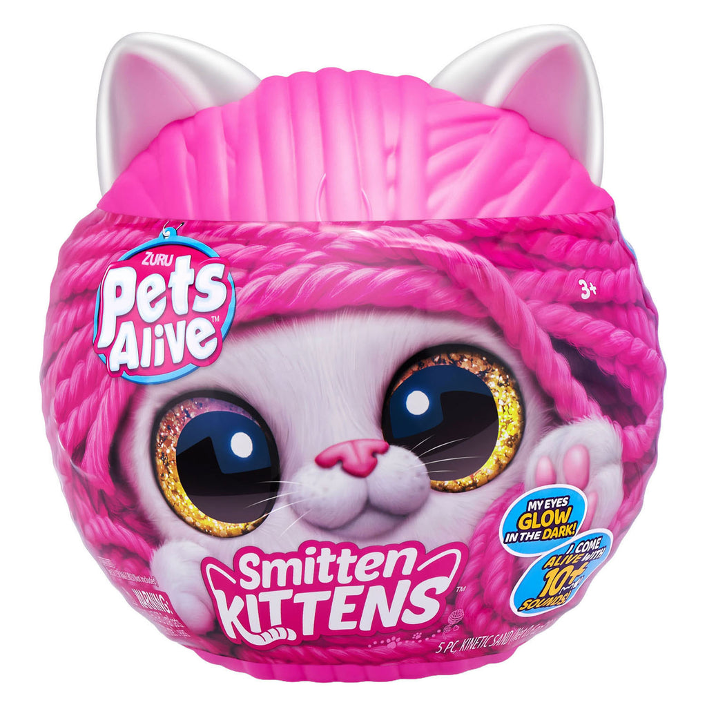 ZURU - ZURU pets alive smitten kittens interactieve pluche knuffel