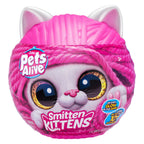ZURU - ZURU pets alive smitten kittens interactieve pluche knuffel