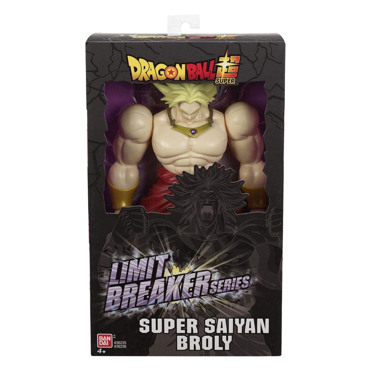 Bandai - Bandai Dragon ball super limit breaker broly figuur - 33cm