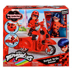 Bandai - Bandai Miraculous scooter met ladybug pop