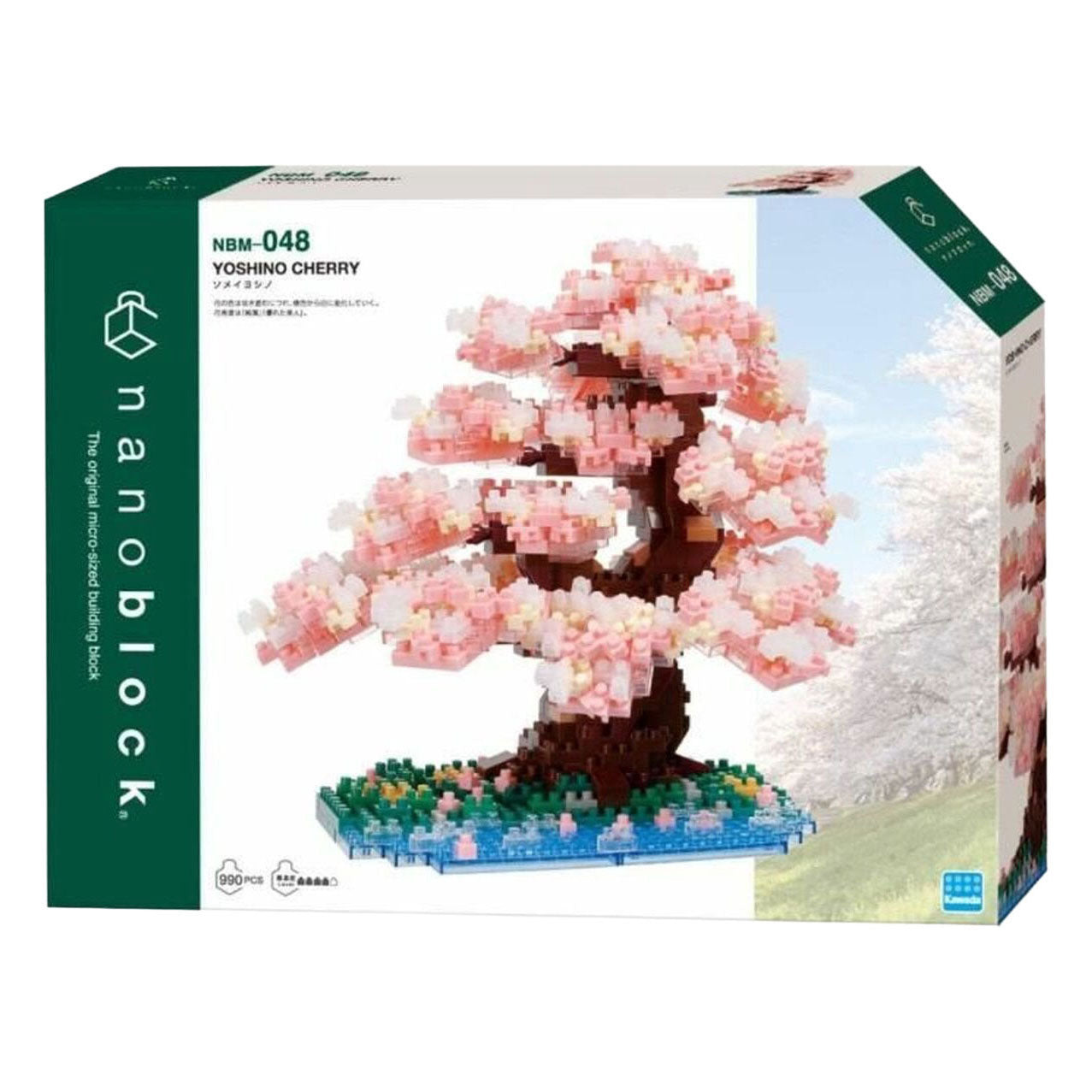 Bandai - Bandai Nanoblock bouwset luxe kersenbloesemboom - 990st.