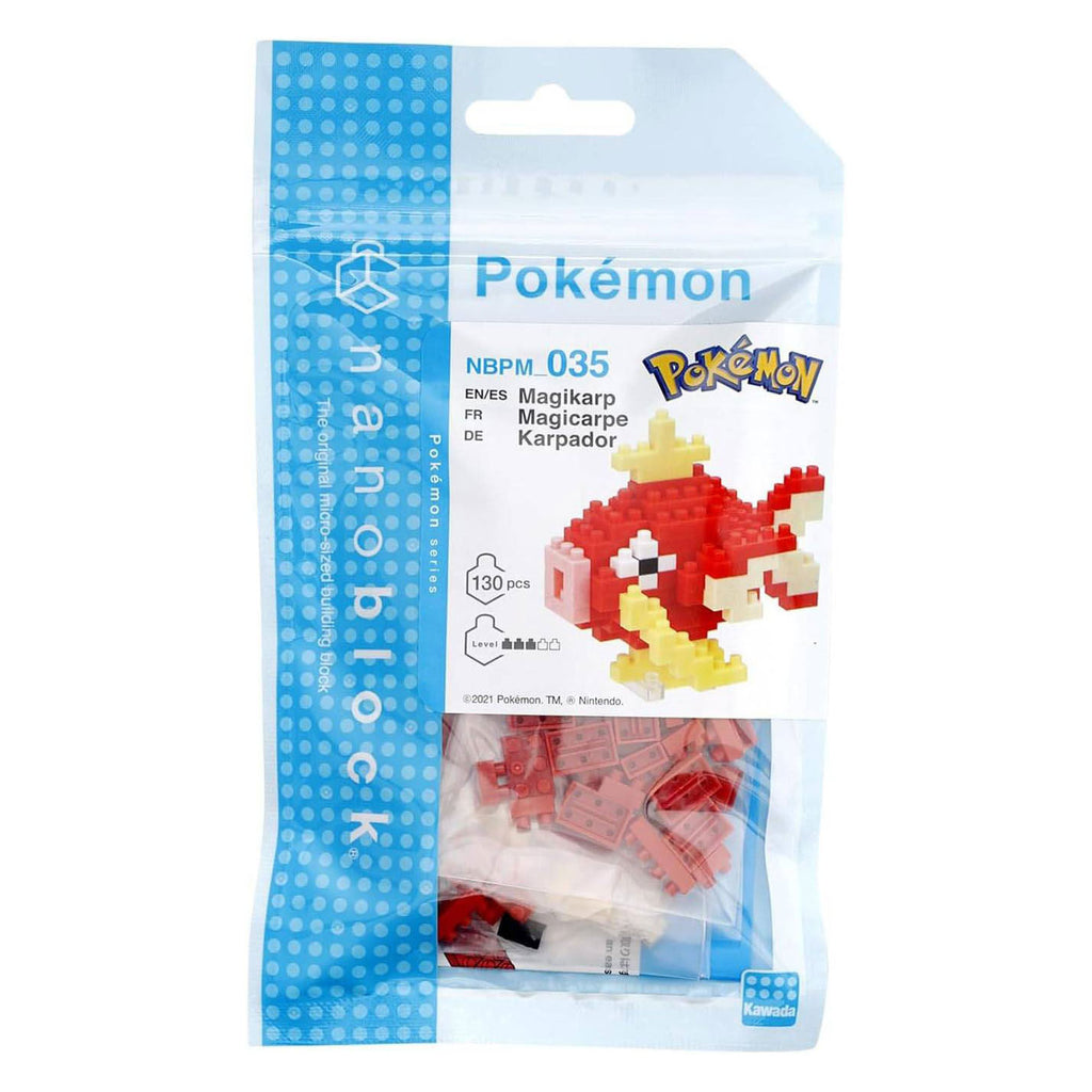 Nanoblock - Nanoblock bouwset pokémon magikarp - 130st.