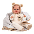 - Elegance Babyto Babypop Beige Berenpakje met Dekentje - 35 cm