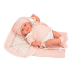 - Elegance Babyto Babypop met Bloemen Speelkleed - 35 cm