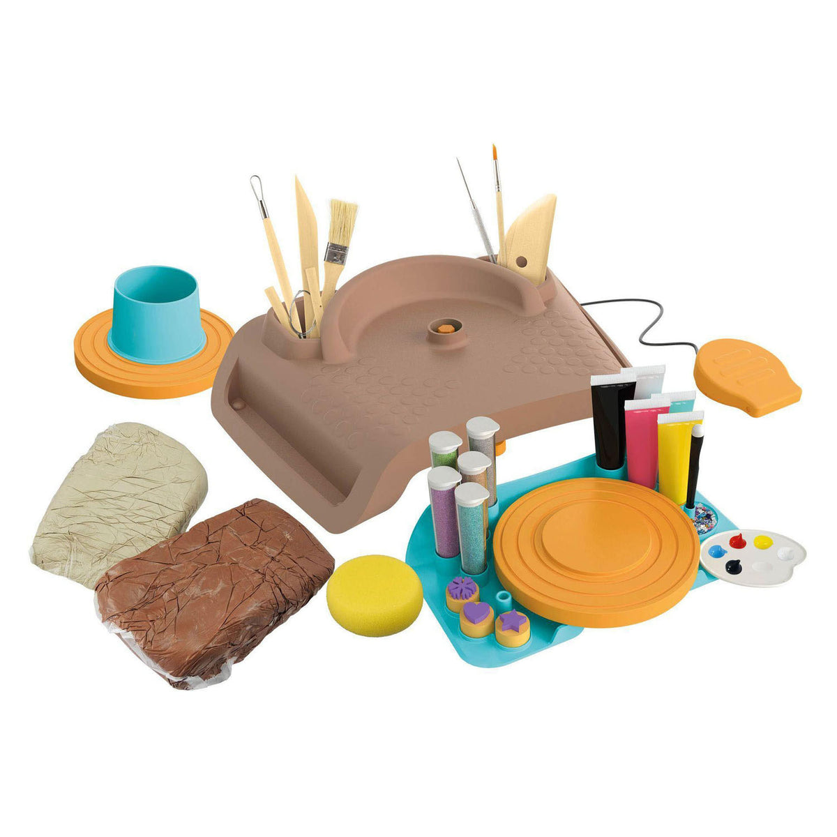 Buki france buki - professional pottenbakkerij studio - knutselen voor kinderen - creatief speelgoed - hobby pakket