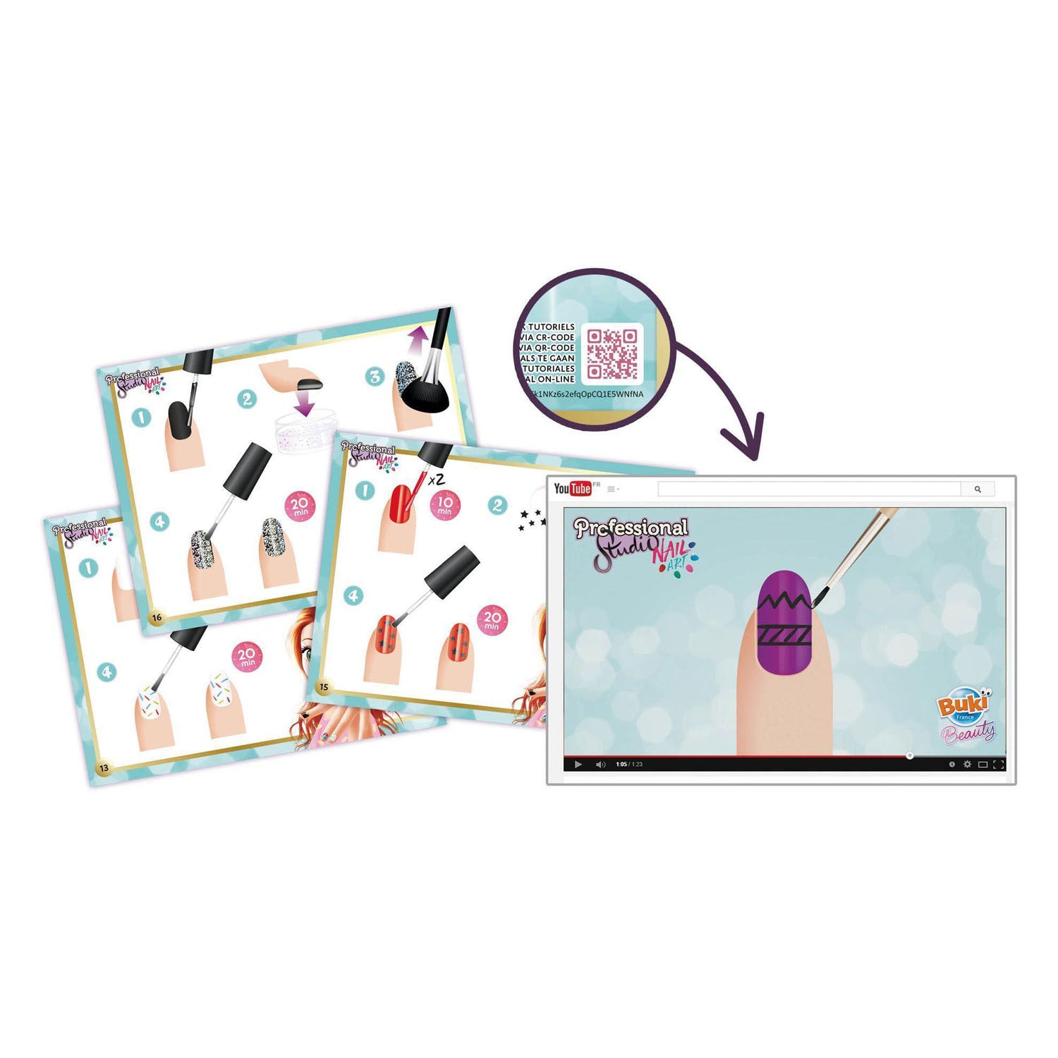 Buki France - Buki France Professional studio nail art