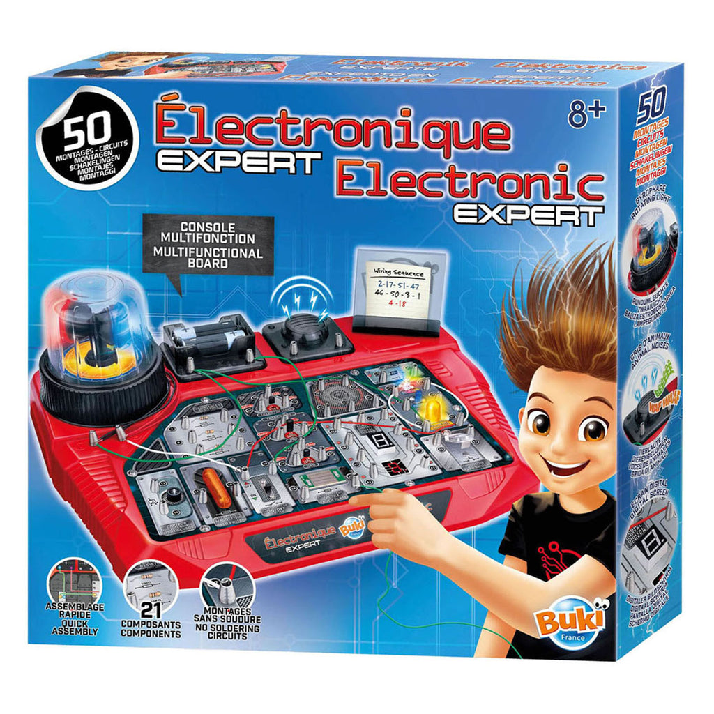Buki France - Buki France Electronic expert - 50 elektronische schakelingen