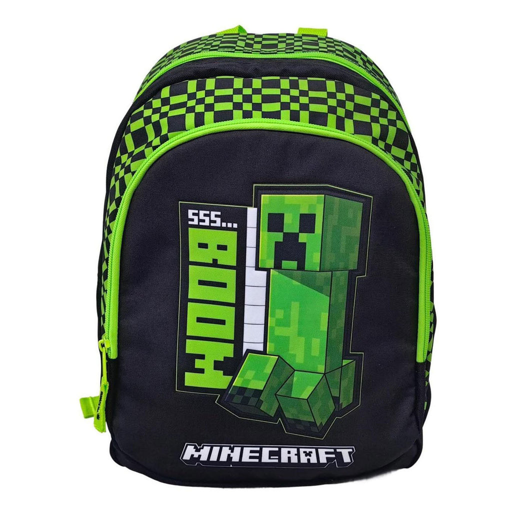 - Minecraft Boom Rugzak met 2 Compartimenten - 38x28x16cm