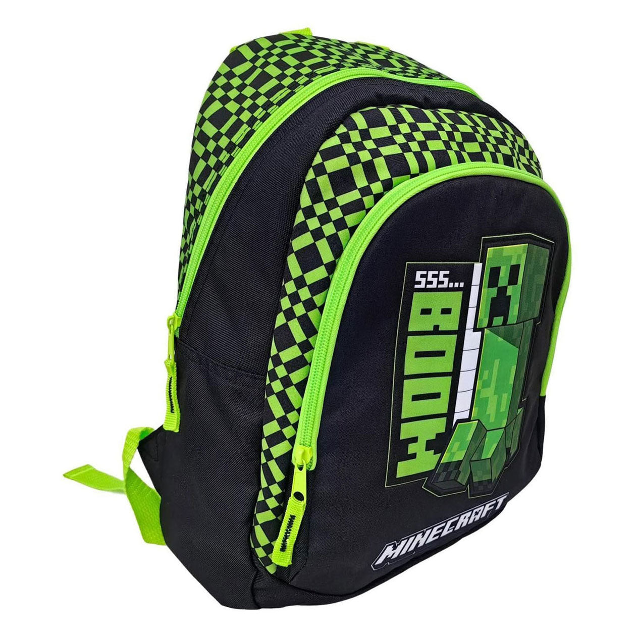 - Minecraft Boom Rugzak met 2 Compartimenten - 38x28x16cm