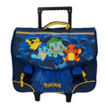 Pokémon - Pokémon Pokemon schooltas trolley 2 compartimenten met voorzak
