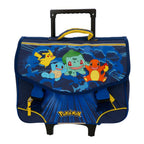 Pokémon - Pokémon Pokemon schooltas trolley 2 compartimenten met voorzak
