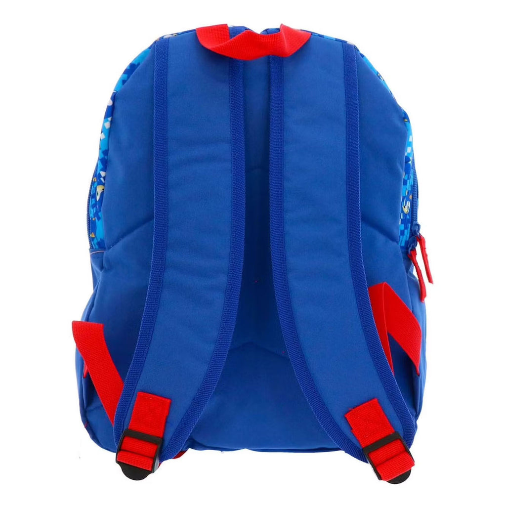Sonic - Sonic rugzak met 2 compartimenten - 38x28x16cm