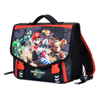 Super Mario - Super Mario schooltas met 2 compartimenten en voorvak