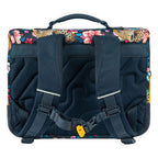 Stones and bones floral ambush indigo cedar schooltas