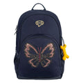Stones And Bones - Stones And Bones glitter butterfly navy aspen 3.0 rugzak