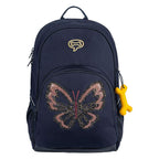 Stones And Bones - Stones And Bones glitter butterfly navy aspen 3.0 rugzak