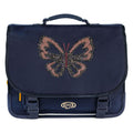 Stones And Bones - Stones And Bones glitter butterfly navy cedar schooltas