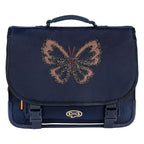 Stones And Bones - Stones And Bones glitter butterfly navy cedar schooltas
