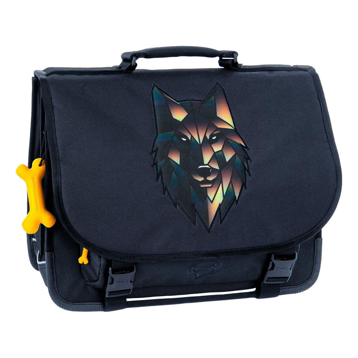 Stones And Bones - Stones And Bones wolf navy cedar schooltas