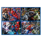 Educa - puzzel - 4 puzzels - 50-80-100-150 stukjes - spiderman - legpuzzel