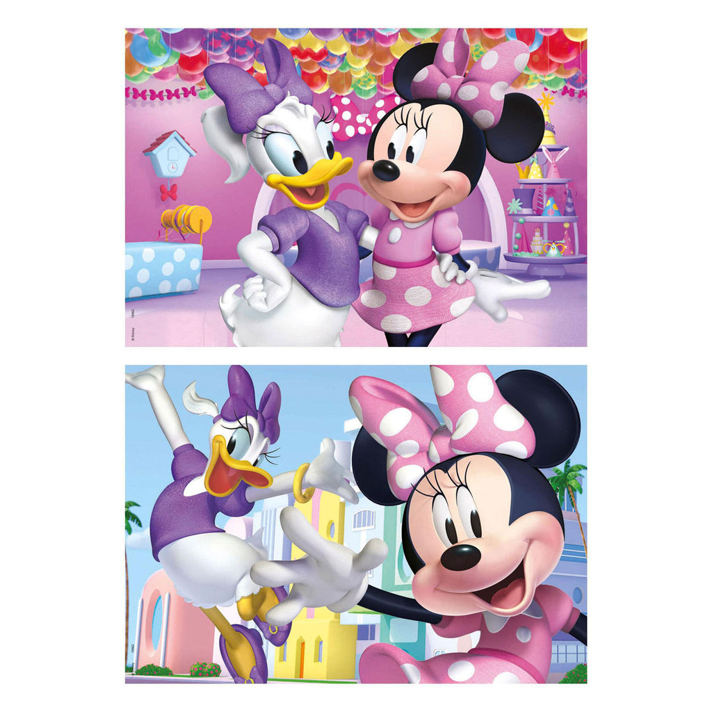 Disney - Minnie mouse houten legpuzzel - 2x50 stuks
