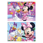 Disney - Minnie mouse houten legpuzzel - 2x50 stuks
