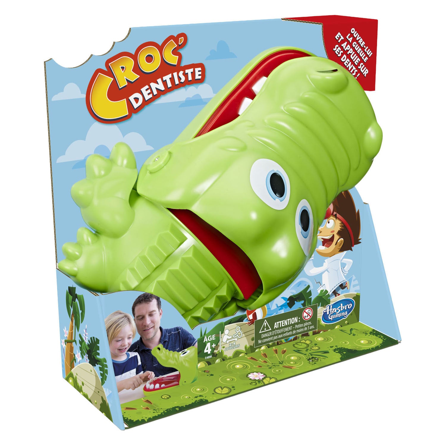 Hasbro Gaming - Hasbro Gaming Krokodil met kiespijn fr