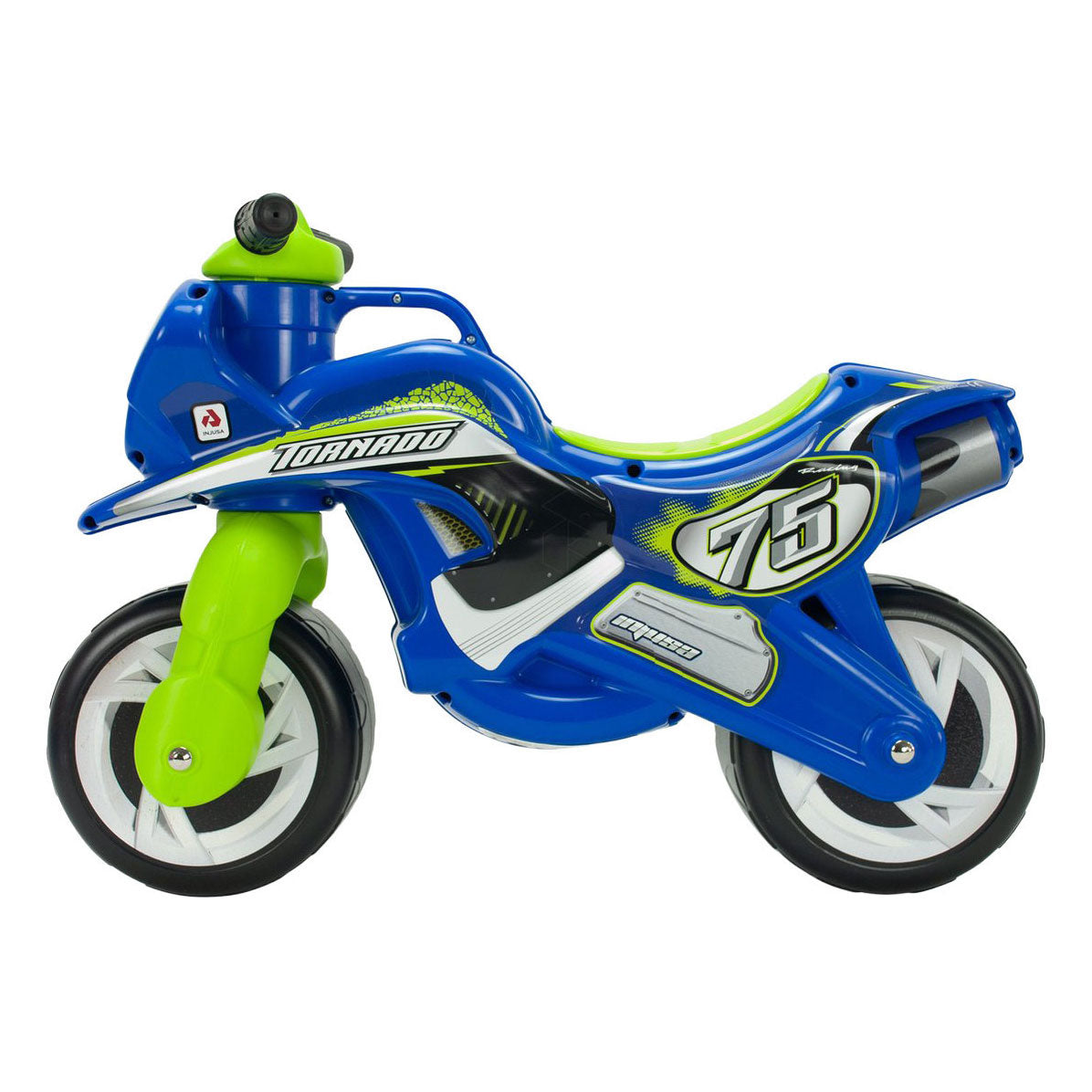 Injusa - tundra tornado loopmotor blauw/groen