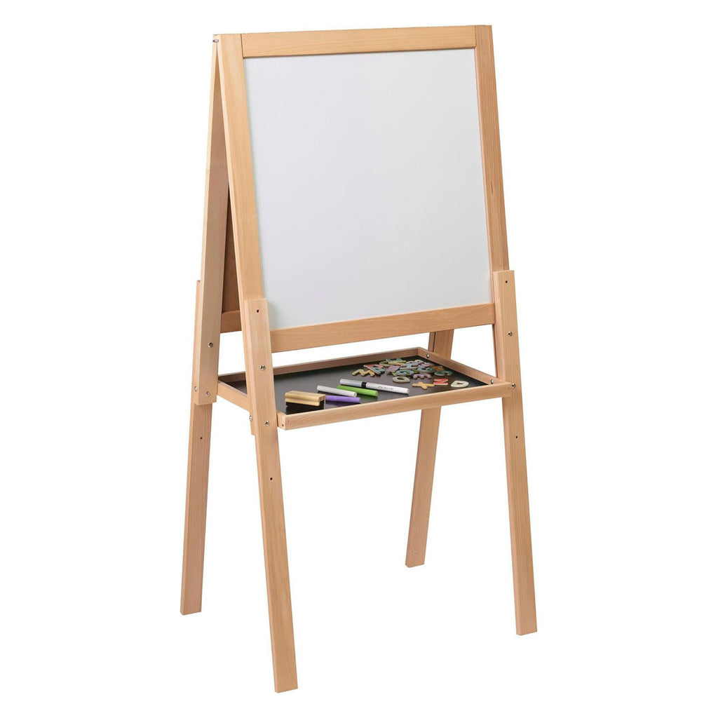 - Jeujura Houten Dubbelzijdig Krijt en Whiteboard