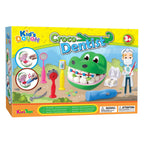 Kid's dough croco dentist klei speelset