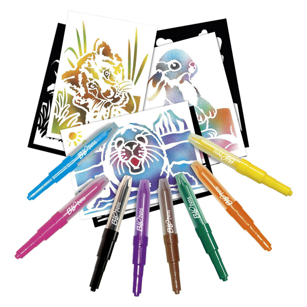 - Blopens Knutsel Set Babydieren met 8 Blaaspennen