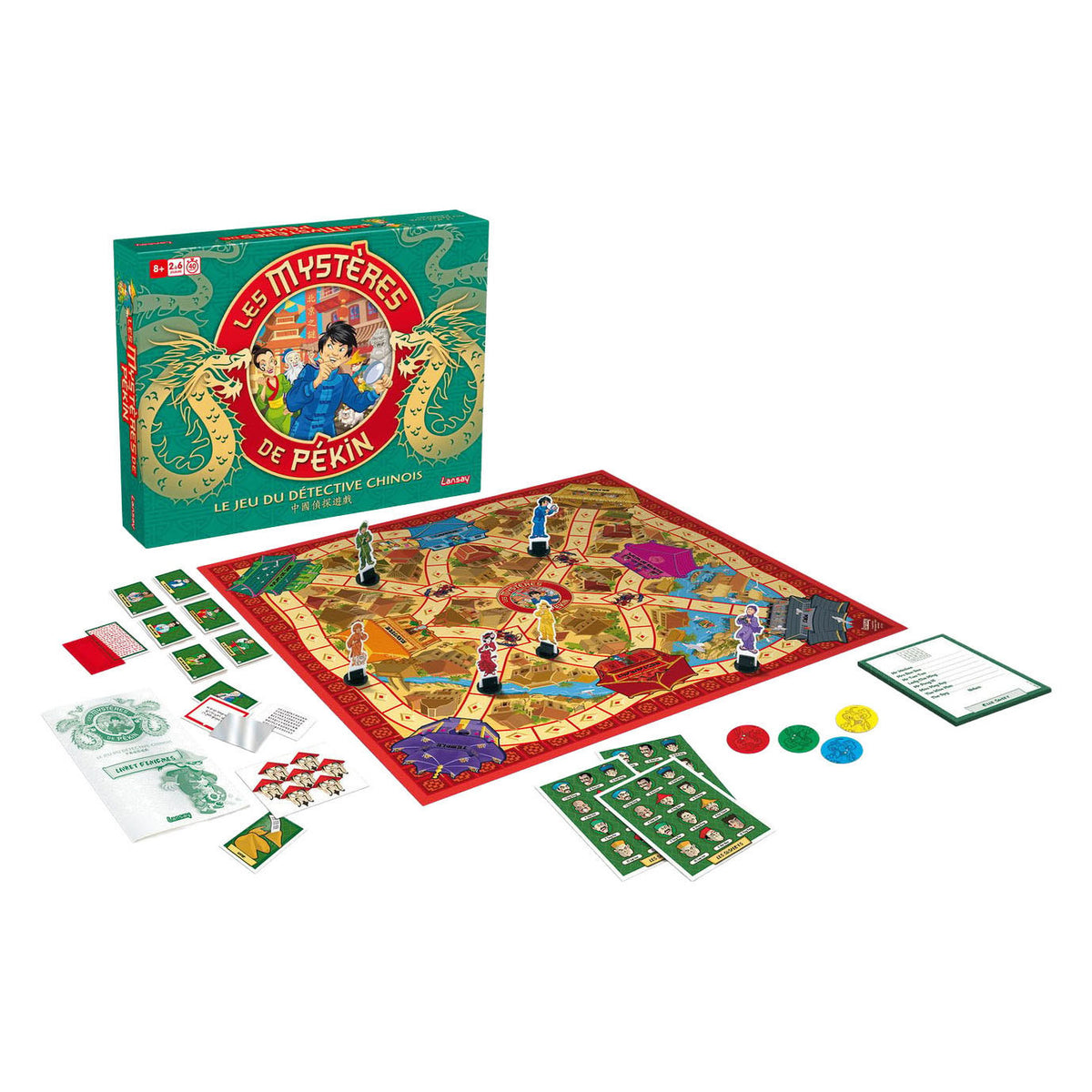 De mysteries van peking bordspel - franse editie