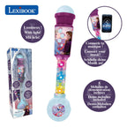 Lexibook frozen trendy verlichtingsmicrofoon met luidspreker (aux-in), melodieën en geluidseffecten