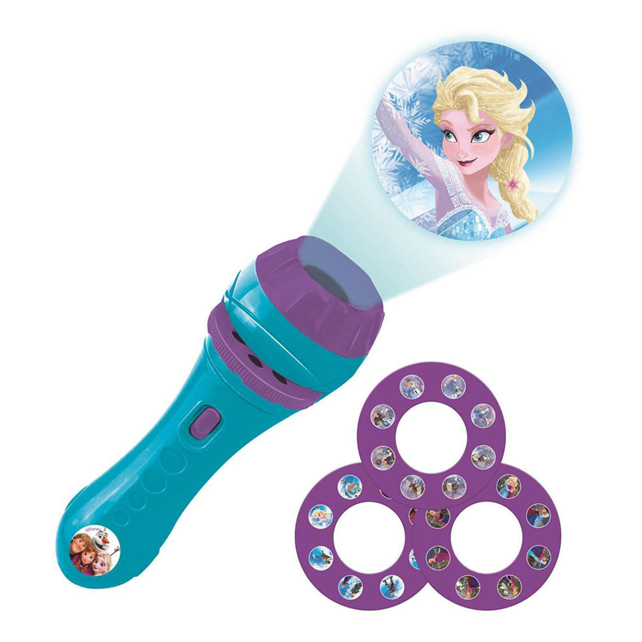 Disney - Frozen projectie-zaklamp met 24 plaatjes